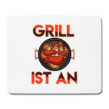 Grillen Mousepad - GRILL IST AN