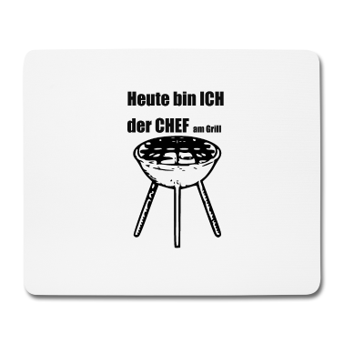 Grillen Mousepad - Grill - Chef am Grill