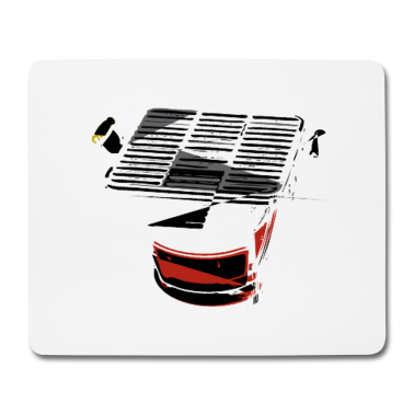 Grillen Mousepad - Ein Grill