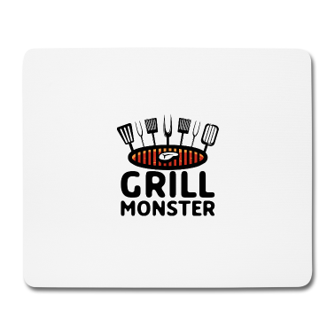 Grillen Mousepad - Grill Monster, Grill Meister