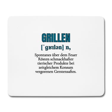 Grillen Mousepad - Grillen