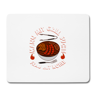 Grillen Mousepad - Grill Griller Grillen BBQ Barbecue Geschenk