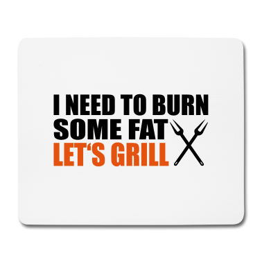Grillen Mousepad - Grill