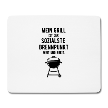 Grillen Mousepad - Grill T Shirt Mein Grill