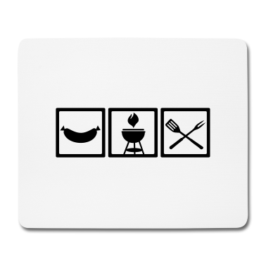 Grillen Mousepad - Grill
