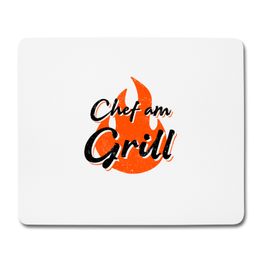 Grillen Mousepad - Grillen Chef Am Grill