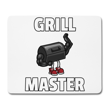 Grillen Mousepad - BBQ Grillen Griller Grill Grillmeister Meister