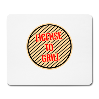 Grillen Mousepad - Grill