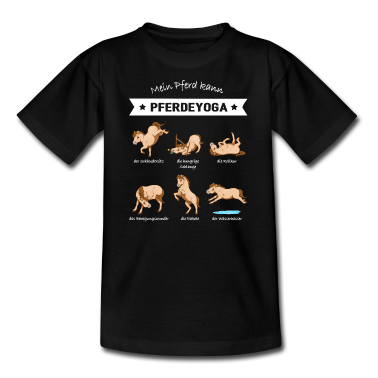Pferde T-Shirt - Pferdeyoga