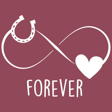 Motiv infinity Heart Pferd