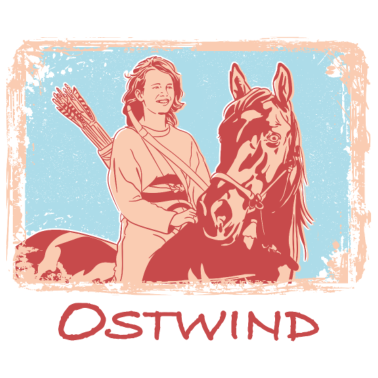 Motiv Ostwind Aris Ankunft Ari mit Ostwind Painting