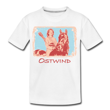 Pferde T-Shirt - Ostwind Aris Ankunft Ari mit Ostwind Painting