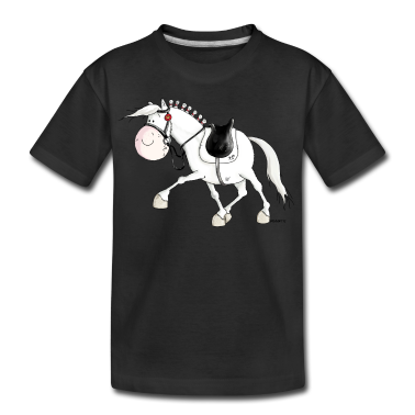 Pferde T-Shirt - Dressurpferd - Dressur - Turnier - Pferd - Cartoon