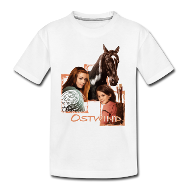 Pferde T-Shirt - Ostwind Aris Ankunft Mika, Ari und Ostwind