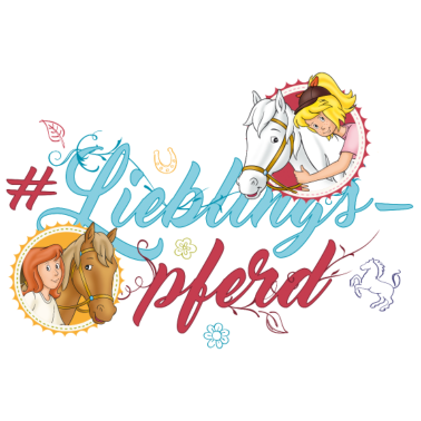 Motiv Bibi und Tina 'Lieblingspferd'