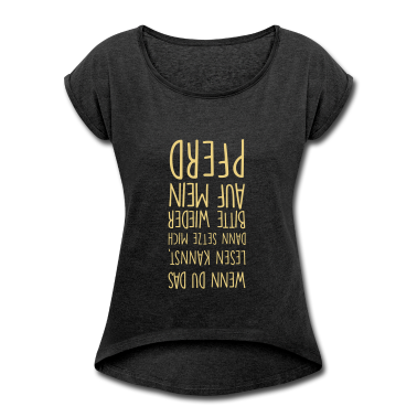 Pferde T-Shirt - Lesen kannst pferd