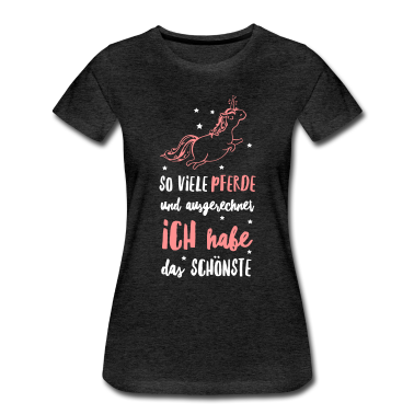 Pferde T-Shirt - Schönste Einhorn