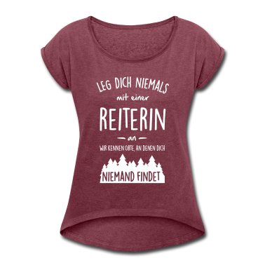 Pferde T-Shirt - Reiterin