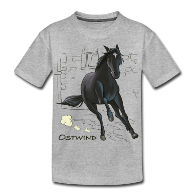 Pferde T-Shirt - Ostwind Hengst Ostwind im Galopp