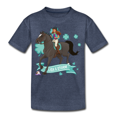 Pferde T-Shirt - Schleich Horse Club Lisa & Storm reiten zusammen