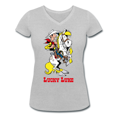 Pferde T-Shirt - Lucky Luke mit Pferd Jolly Jumper