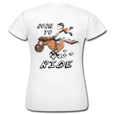 Pferde T-Shirt - Born to Ride