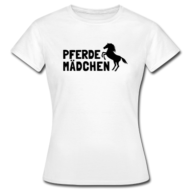 Pferde T-Shirt - Pferdemädchen