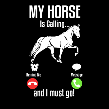 Motiv Mein Pferd ruft an