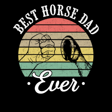 Motiv Best Horse Dad Ever Reiten