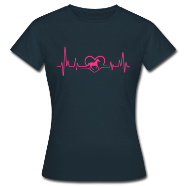 Pferde T-Shirt - Heartbeat Pferd
