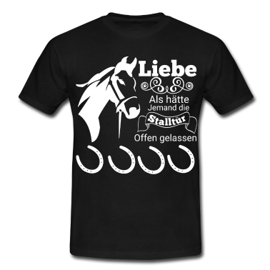 Pferde T-Shirt - Pferde Spruch