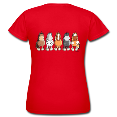 Pferde T-Shirt - Happy Horses