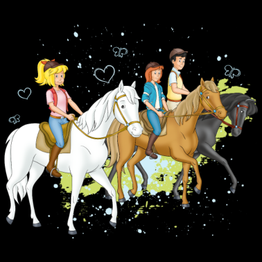 Motiv Bibi und Tina 'Freunde reiten aus'