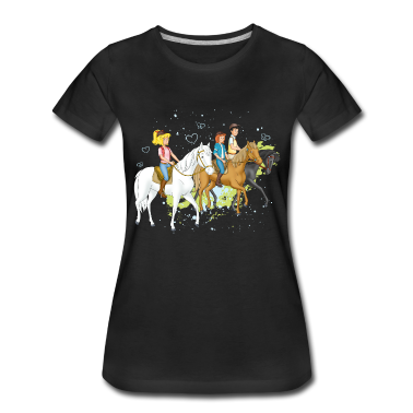 Pferde T-Shirt - Bibi und Tina 'Freunde reiten aus'