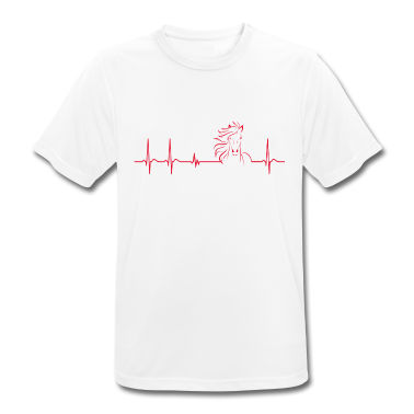 Pferde T-Shirt - Herzschlag Reiterin Pferd Kind Geschenk Reiter Fun