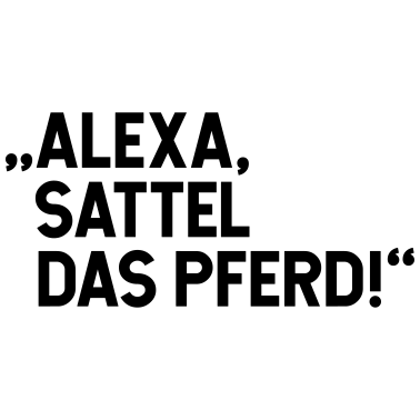 Motiv Alexa sattel das Perd - Farbwechsel