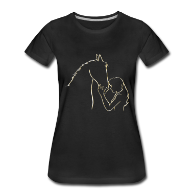 Pferde T-Shirt - Pferde Mädchen Pferd Reiten Reiter Reitsport