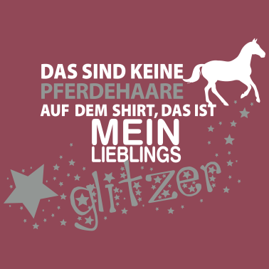 Motiv Glitzer Pferd