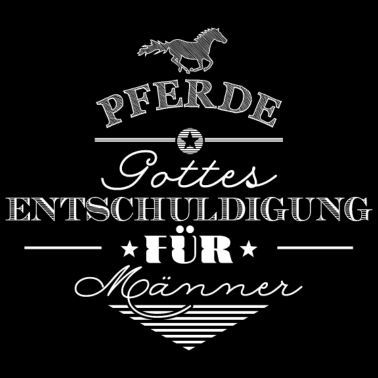 Motiv Gottes Entschuldigung für Männer - weiß