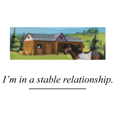 Motiv Howrse I'm In A Stable Relationship