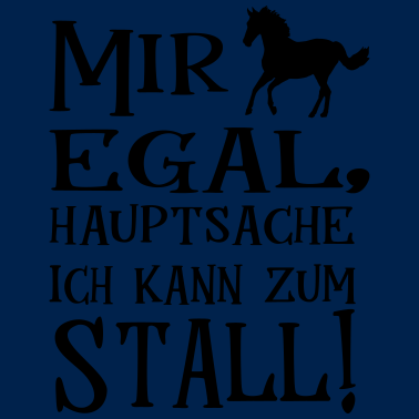 Motiv Pferde Stall Reiten Mädchen Geschenk Spruch