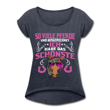 Pferde T-Shirt - Pferde Pferdesprüche Reiterin Geschenk