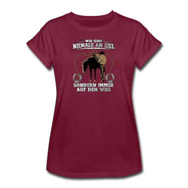 Pferde T-Shirt - Pferd Pony Reiter Western Reiten Cowboy Haflinger
