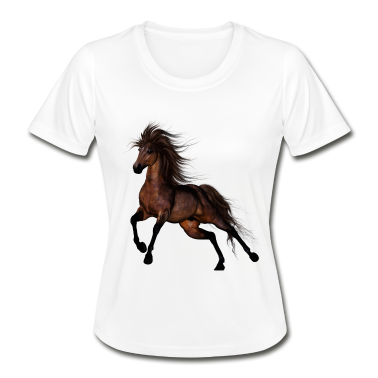 Pferde T-Shirt - Brown Wild Horse