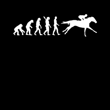 Motiv Evolution Reiten Pferde