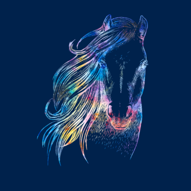 Motiv Horse Water Color