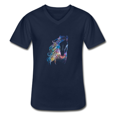Pferde T-Shirt - Horse Water Color
