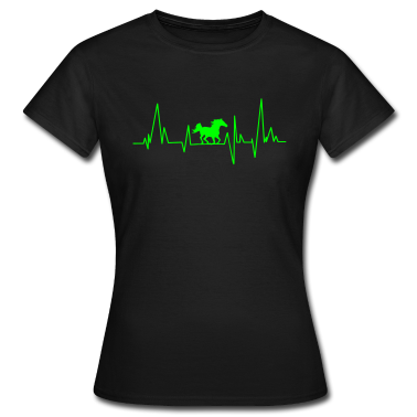 Pferde T-Shirt - heartbeat_galoppierendes_pferd