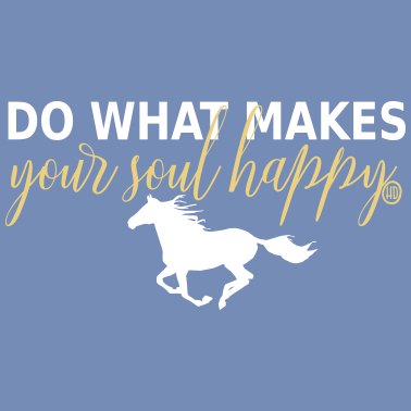 Motiv Mach was dich glücklich macht - reite