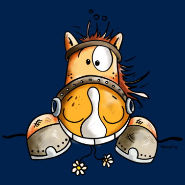 Motiv Neugieriges Pferd